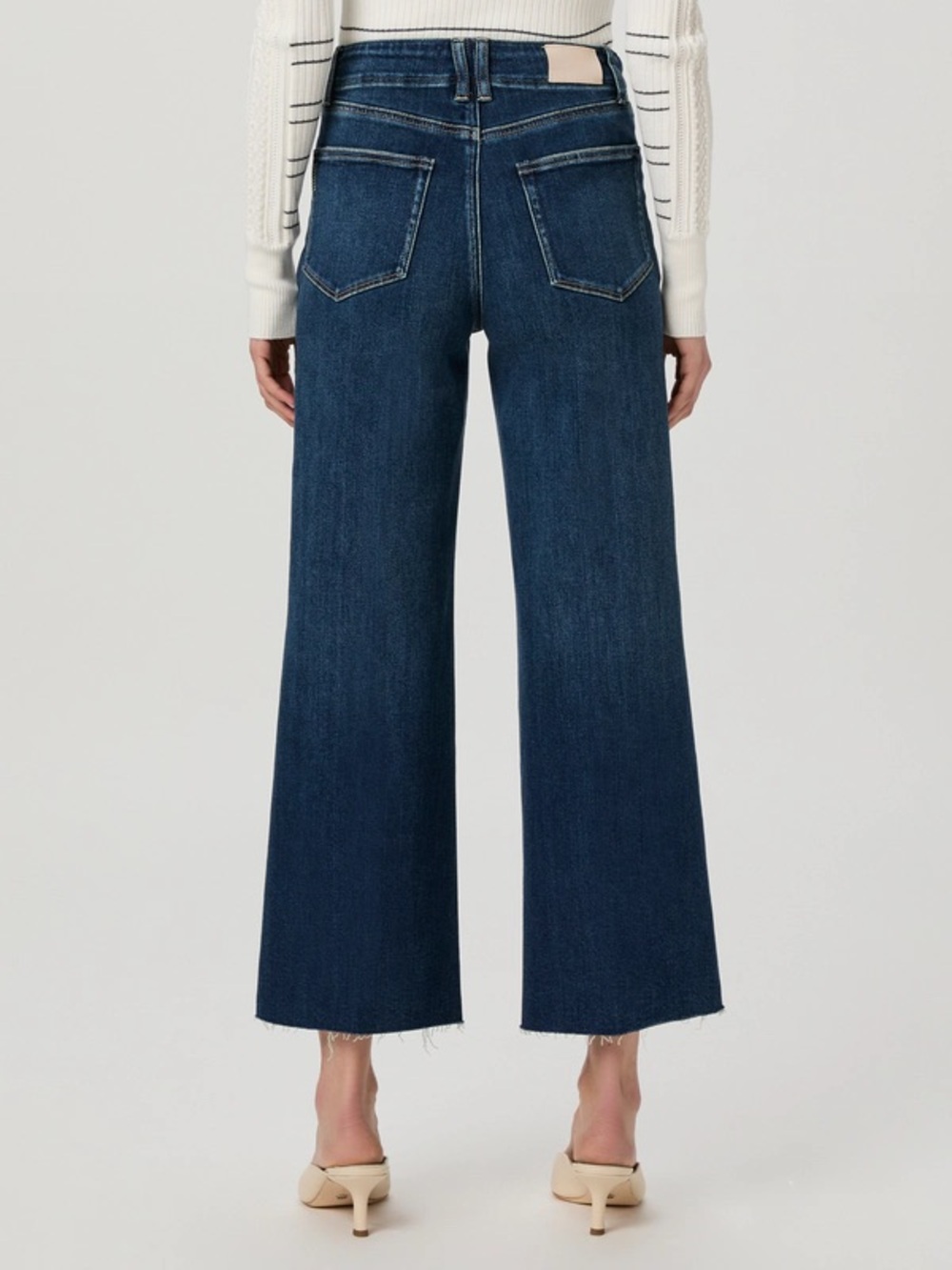 Paige Anessa Wide Leg Jean Amoroso size 27 - Picture 2 of 8